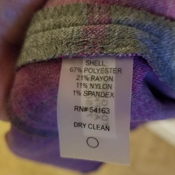 Tommy Hilfiger Windowpane Print flounce hem Dress - Picture 5 of 7